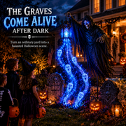 💀Halloween Soul Harvester Animated Garden Light thumbnail 1