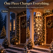 Christmas Hanging Snowflake & Crystal LED Light thumbnail 3