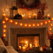 🌼USB Charging Lighted Marigold Garland thumbnail 2