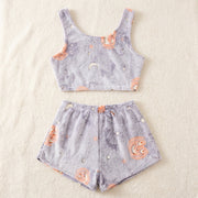 Glow-in-the-Dark Halloween Pajama Set thumbnail 9