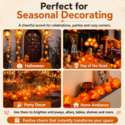 🌼USB Charging Lighted Marigold Garland thumbnail 4