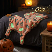 Glow-in-the-Dark Halloween Pajama Set thumbnail 7