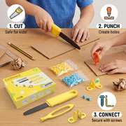 Kids Cardboard Construction Tool Kit thumbnail 3