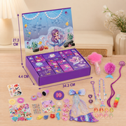24-Day Mermaid Advent Calendar with Hair Accessories, Stickers & Surprise Gifts thumbnail 5