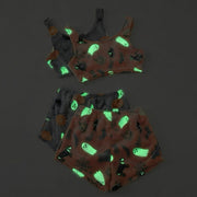 Glow-in-the-Dark Halloween Pajama Set thumbnail 5
