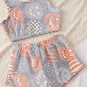 Glow-in-the-Dark Halloween Pajama Set thumbnail 10