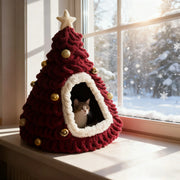 Christmas Tree Cat House & Cosy Bed thumbnail 2