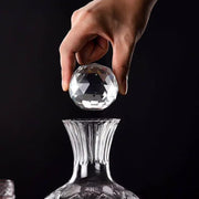 Crystal Spinning Decanter and Base thumbnail 8