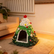 Christmas Tree Cat House & Cosy Bed thumbnail 4