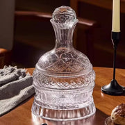 Crystal Spinning Decanter and Base thumbnail 7