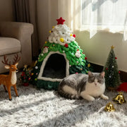 Christmas Tree Cat House & Cosy Bed thumbnail 5