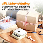 Ribbon Printer, P15 Mini Bluetooth Portable Label Maker Machine thumbnail 3