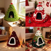 Christmas Tree Cat House & Cosy Bed thumbnail 6