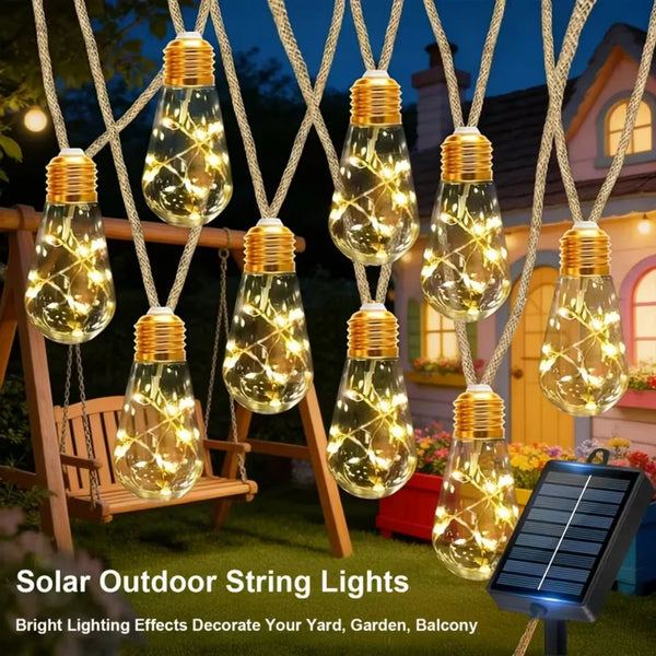 Solar Bulb String Lights