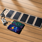 10W Foldable Solar Panel Charger with Dual USB for Camping and Emergencies thumbnail 1