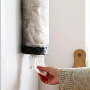 Home Grocery Bag Holder Wall Mount Plastic Bag Holder Dispenser Hanging Storage Trash Garbage Bag Kitchen Garbage Organizer thumbnail 4