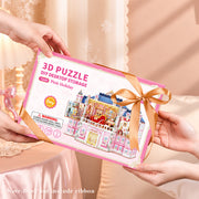 3D Puzzle DIY Desktop Storage Kit (Pink Holiday) thumbnail 11