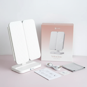 VelvaGlow™ Trifold LED Makeup Mirror thumbnail 8