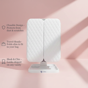 VelvaGlow™ Trifold LED Makeup Mirror thumbnail 7