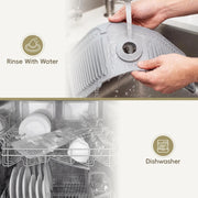 Adjustable Silicone Faucet Splash Guard Mat – Quick-Dry Sink Water Catcher for Kitchen & Bathroom thumbnail 4
