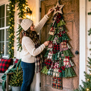 🎄Beginner-Friendly DIY Oversized Patchwork Christmas Tree Door Hanging Kit thumbnail 9