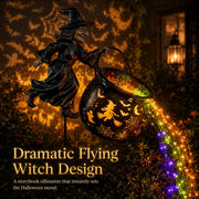 Halloween Witch Cauldron Garden Light thumbnail 2
