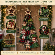 🎄Beginner-Friendly DIY Oversized Patchwork Christmas Tree Door Hanging Kit thumbnail 3