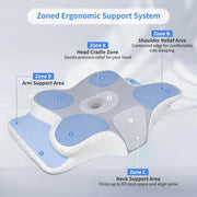 Cervical Neck Pain Memory Foam Pillow thumbnail 2