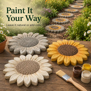 Reusable Sunflower Stepping Stone Mold thumbnail 5