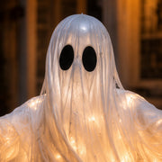 👻Swirling Ghost Pumpkin Yard Lamp🎃 thumbnail 5