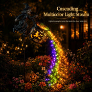 Halloween Witch Cauldron Garden Light thumbnail 3