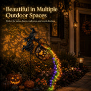 Halloween Witch Cauldron Garden Light thumbnail 8