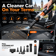 Portable Handheld Car Vacuum Cleaner — 120W Cordless Mini Vac with 20000Pa Suction thumbnail 2