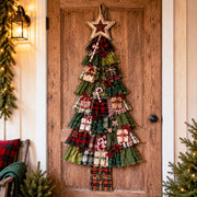 🎄Beginner-Friendly DIY Oversized Patchwork Christmas Tree Door Hanging Kit thumbnail 8