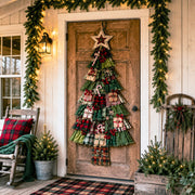 🎄Beginner-Friendly DIY Oversized Patchwork Christmas Tree Door Hanging Kit thumbnail 1