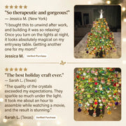 DIY Beaded Crystal Christmas Tree Kit thumbnail 11