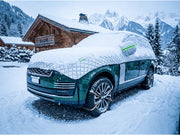 Thick Half Car Cover for Sun and Snow Protection – Frost and UV Resistant Car Garage thumbnail 11