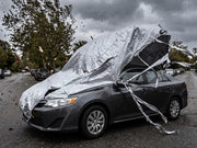 Thick Half Car Cover for Sun and Snow Protection – Frost and UV Resistant Car Garage thumbnail 3