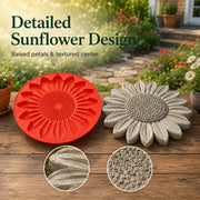 Reusable Sunflower Stepping Stone Mold thumbnail 3