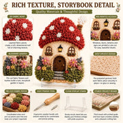 Whimsical Village 3D Fabric Poke Art Kit thumbnail 6