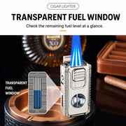 5-in-1 Jet Torch Cigar Lighter thumbnail 5