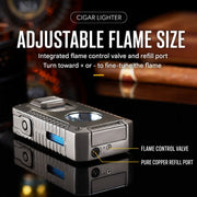 5-in-1 Jet Torch Cigar Lighter thumbnail 2