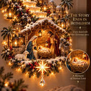 Jesus Light of Heaven Christmas Wall Hanging thumbnail 9