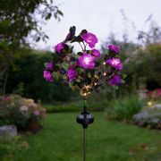 Solar Rhododendron Outdoor Flower Lights thumbnail 1