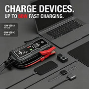 GBX155 4250A Jump Starter – 10L Gas/8L Diesel, Smart Charger & Power Bank thumbnail 4
