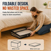 Large Heavy-Duty Thick Plastic Clear Storage Bag for Clothes, Moving & Storage thumbnail 7