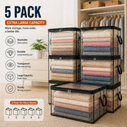 Large Heavy-Duty Thick Plastic Clear Storage Bag for Clothes, Moving & Storage thumbnail 9