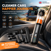 Portable Handheld Car Vacuum Cleaner — 120W Cordless Mini Vac with 20000Pa Suction thumbnail 1