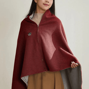 Portable Soft Zipper Electric Heated Blanket Shawl thumbnail 9