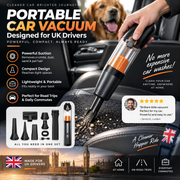 Portable Handheld Car Vacuum Cleaner — 120W Cordless Mini Vac with 20000Pa Suction thumbnail 4